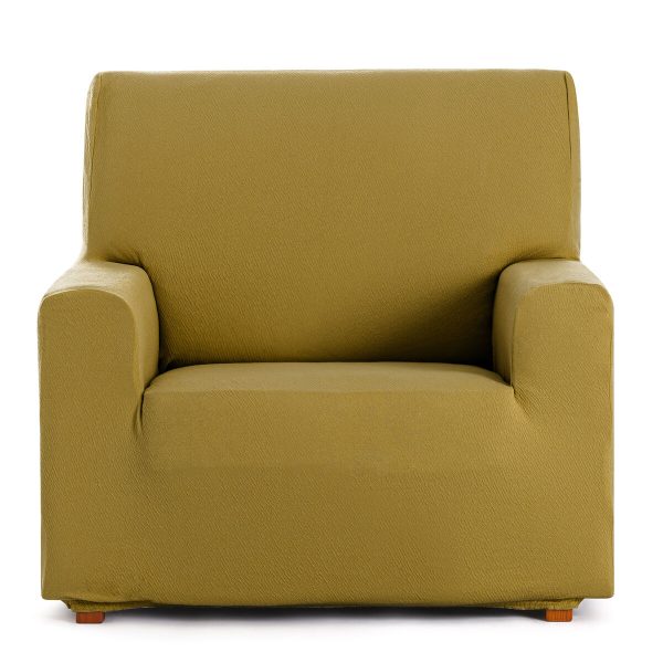 Armchair slipcovers Eysa BRONX Mustard 70 x 110 x 110 cm For Sale