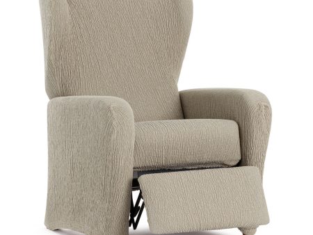 Armchair slipcovers Eysa TROYA Light brown 90 x 100 x 75 cm Fashion