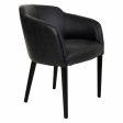 Armchair Alexandra House Living Black 60 x 82 x 62 cm Cheap