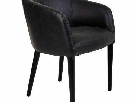 Armchair Alexandra House Living Black 60 x 82 x 62 cm Cheap