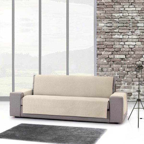 Sofa Cover Eysa MID White 100 x 110 x 190 cm Discount