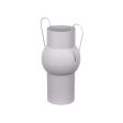 Vase Grey Steel 22 x 32 x 14 cm (6 Units) For Cheap