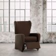 Armchair slipcovers Eysa BRONX Brown 90 x 100 x 75 cm Online