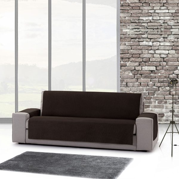 Sofa Cover Eysa MID Brown 100 x 110 x 115 cm Discount