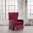 Armchair slipcovers Eysa BRONX Burgundy 90 x 100 x 75 cm For Cheap