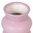 Vase Pink Ceramic 10,5 x 10,5 x 13 cm Cheap