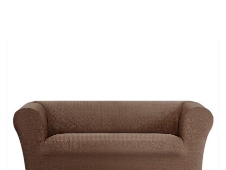 Sofa Cover Eysa JAZ Brown 110 x 100 x 180 cm Discount