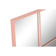 Wall mirror Home ESPRIT Light Pink Window Scandi 90 x 2 x 90 cm Online now