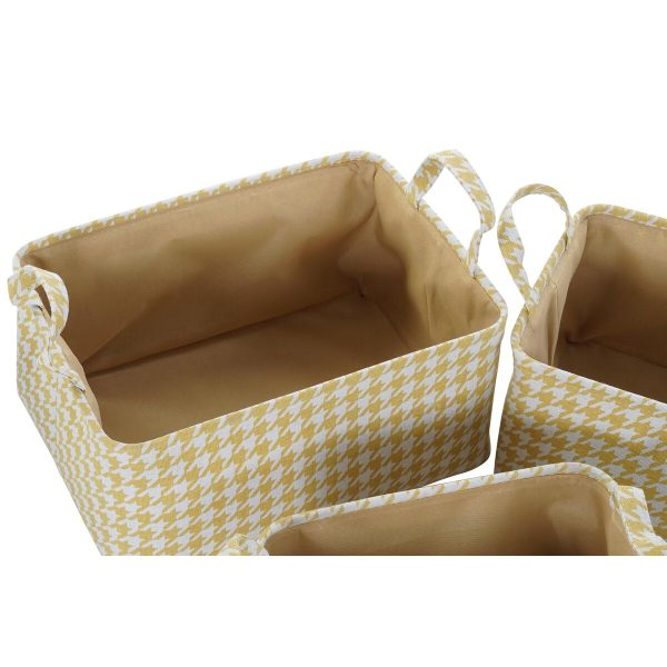 Basket set DKD Home Decor 40 x 30 x 20 cm For Discount