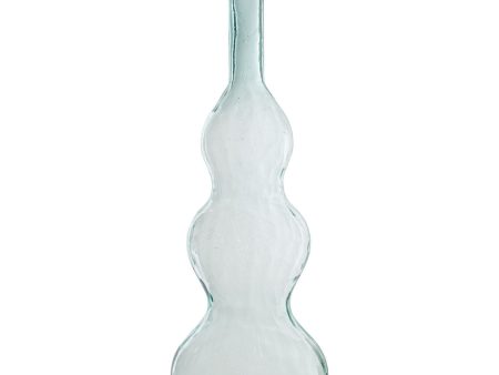 Vase Alexandra House Living Transparent Crystal 35 x 100 x 35 cm Online Hot Sale