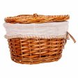 Storage boxes Alexandra House Living Natural wicker Willow wood 20 x 14 x 10 cm 23 x 14 x 30 cm 2 Pieces Online