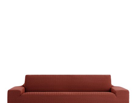 Sofa Cover Eysa JAZ Brown 70 x 120 x 330 cm on Sale