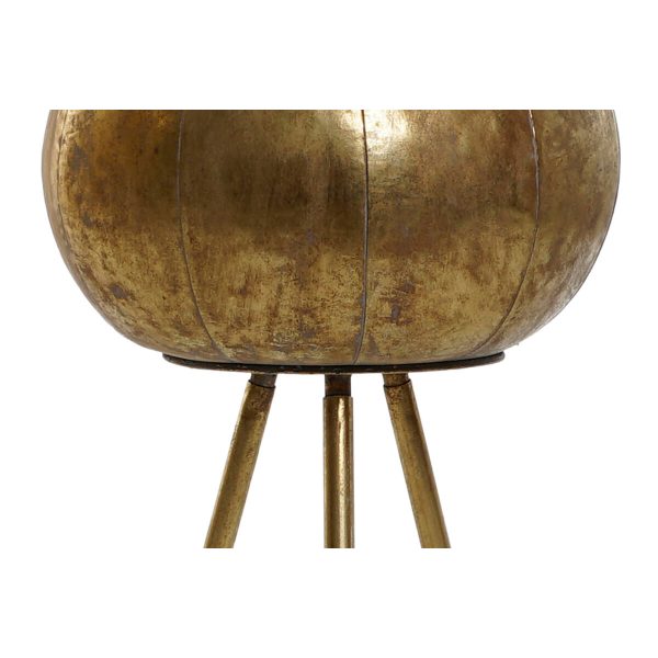 Planter Home ESPRIT Golden Metal Modern 30 x 30 x 60 cm For Discount