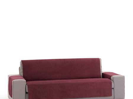 Sofa Cover Eysa MID Burgundy 100 x 110 x 190 cm For Cheap