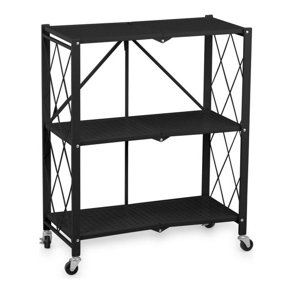 Shoe Rack Confortime Black Metal (70 x 34 x 87 cm) Online Sale