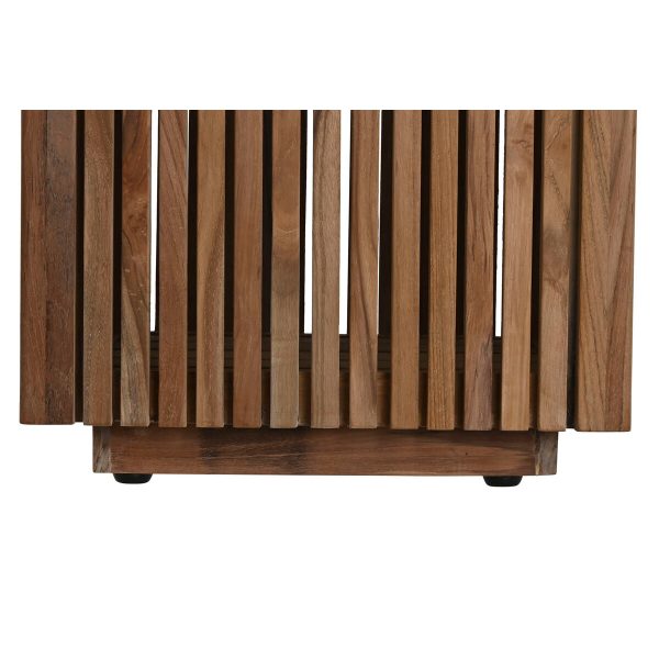 Planter Home ESPRIT Teak 34,5 x 34,5 x 37 cm Online Hot Sale