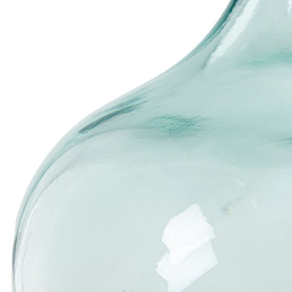 Vase Alexandra House Living Transparent Crystal 17 x 31 x 17 cm Online Hot Sale