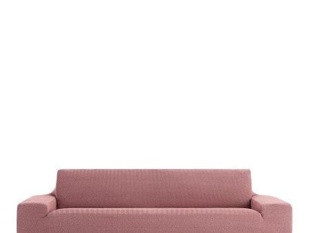 Sofa Cover Eysa JAZ Pink 70 x 120 x 330 cm For Cheap