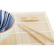 Sushi Set DKD Home Decor 14,5 x 14,5 x 31 cm Blue White Stoneware Oriental (16 Pieces) For Cheap