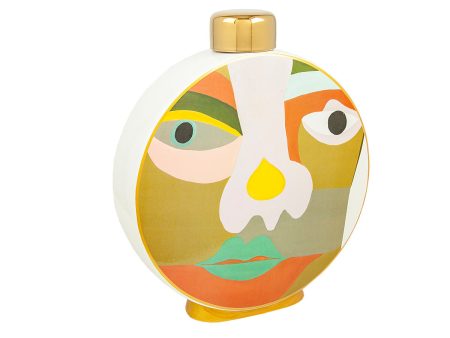 Tibor Romimex Multicolour Porcelain Face 28 x 33 x 9 cm Sale