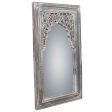 Wall mirror Alexandra House Living White 5 x 107 x 60 cm Rectangular Online now