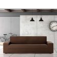 Sofa Cover Eysa TROYA Brown 70 x 110 x 210 cm Online