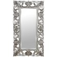 Wall mirror Alexandra House Living Silver 92 x 7 x 167 cm Rectangular Supply