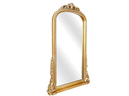 Wall mirror Romimex Golden MDF Wood 61 x 100 x 6 cm For Cheap