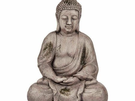 Decorative Garden Figure Buddha Polyresin 23 x 42 x 30 cm (2 Units) Online