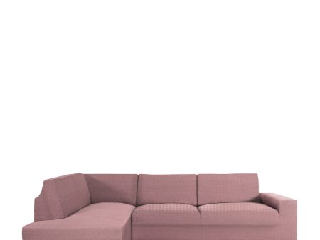 Sofa Cover Eysa JAZ Pink 110 x 120 x 500 cm on Sale