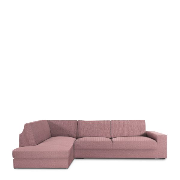 Sofa Cover Eysa JAZ Pink 110 x 120 x 500 cm on Sale