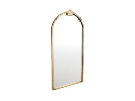 Wall mirror Romimex Golden Natural Metal wicker 4 x 115 x 61 cm Online Hot Sale