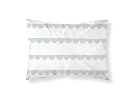 Pillowcase Kids&Cotton Guildo Mint 175 Threads 30 x 50 cm Sale