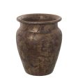 Planter Alexandra House Living Golden Ceramic 22 x 23 x 28 cm Online Hot Sale