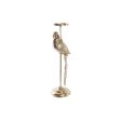 Candle Holder DKD Home Decor Champagne Aluminium Parrot (21 x 21 x 72 cm) Discount