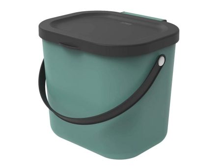 Container Rotho Albula Dark green 6 L Rectangular Discount