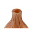 Vase Home ESPRIT Peach Crystal Modern 17,5 x 17,5 x 44 cm on Sale