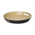 Tray 5five Simply Smart Noir Kitchen Natural Bamboo Ø 42 cm Supply