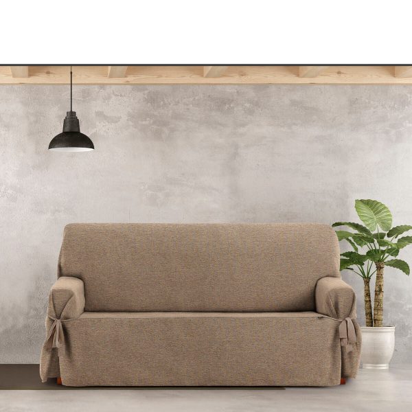 Sofa Cover Eysa VALERIA Beige 100 x 110 x 230 cm Discount