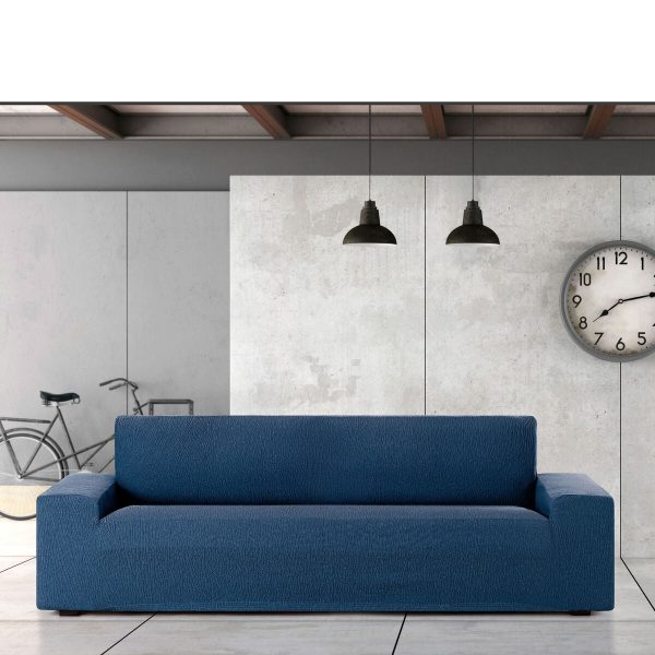 Sofa Cover Eysa TROYA Blue 70 x 110 x 240 cm Hot on Sale