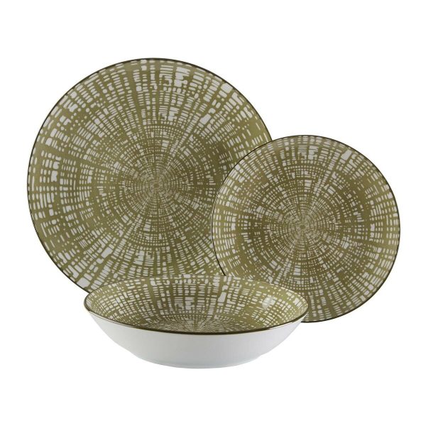 Tableware Versa Everly Porcelain 18 Pieces Online Sale