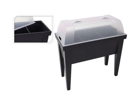 Greenhouse EDM Black polypropylene 80 x 40 x 65 cm Table Hot on Sale