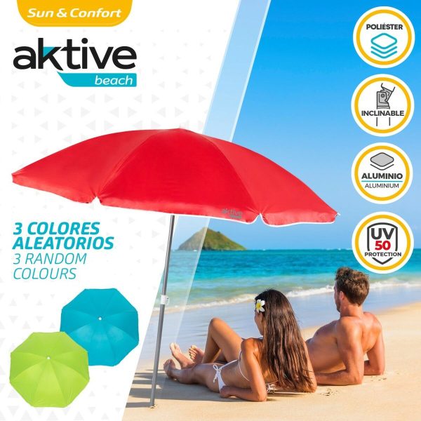 Sunshade Aktive 180 x 193 x 180 cm 180 x 196 x 180 cm (12 Units) Discount