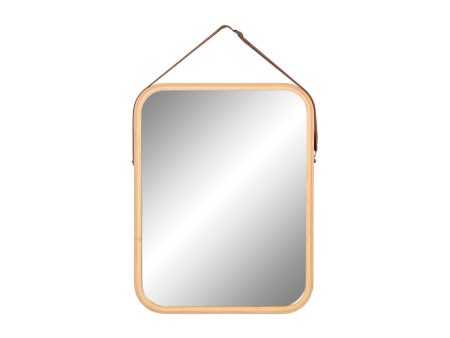 Wall mirror Home ESPRIT Natural Basic 35 x 2 x 45 cm Cheap