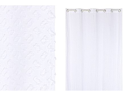 Curtain Home ESPRIT White 140 x 260 x 260 cm Embroidery For Sale