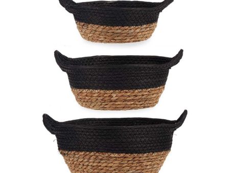 Basket set Brown Black Fashion