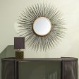 Wall mirror Alexandra House Living Metal 9 x 77 x 78 cm Circular For Discount