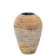 Vase Alexandra House Living Seagrass 21 x 21 x 30 cm Fashion