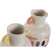 Vase Home ESPRIT Multicolour Dolomite 16 x 16 x 22 cm (2 Units) Online Sale