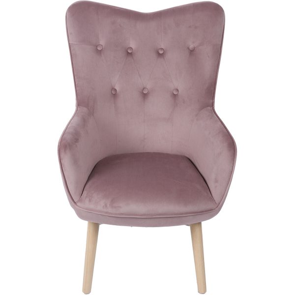 Armchair Alexandra House Living Pink 65 x 99 x 71 cm For Discount